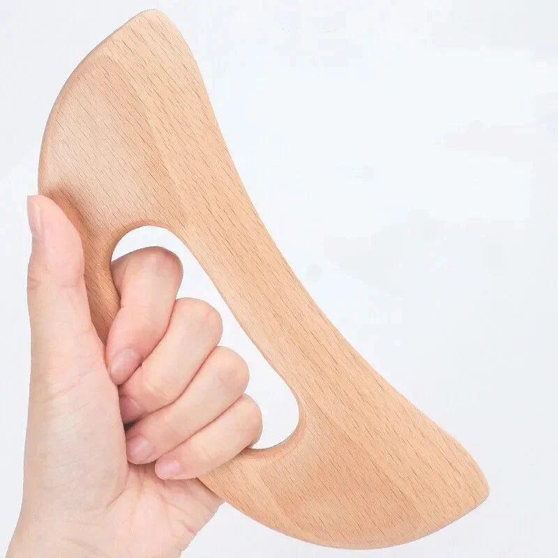 Wooden Lymphatic Drainage Massager & Body Gua Sha Tool - 9