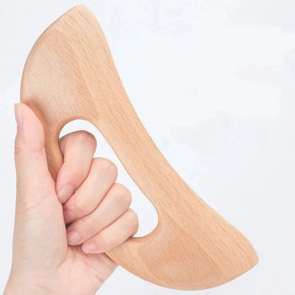 Wooden Lymphatic Drainage Massager & Body Gua Sha Tool
