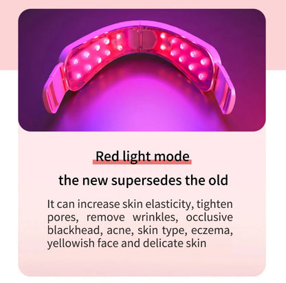 LED V-Face Lifting Massager: Photon Therapy & Vibration Slimming Device