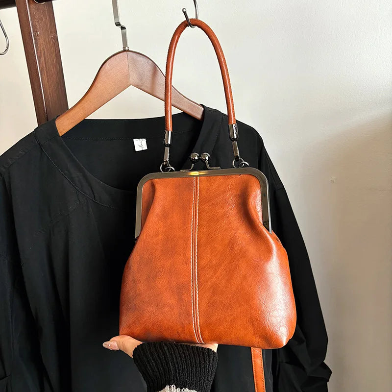 Luxury Vintage Kiss Lock Bag