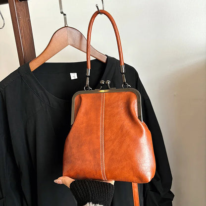 Luxury Vintage Kiss Lock Bag