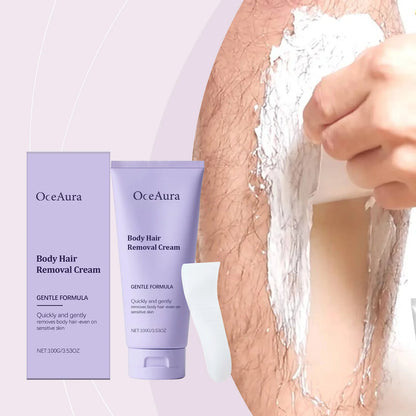 Painless Hair Removal Cream - Gentle Depilatory for Smooth Skin