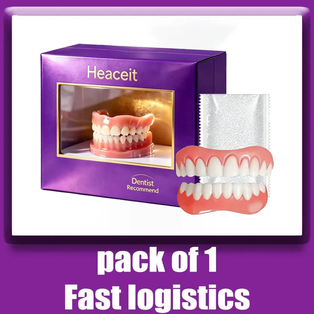 Cosmetic Silicone Dentures for Instant Smile Makeover & Comfort - 7
