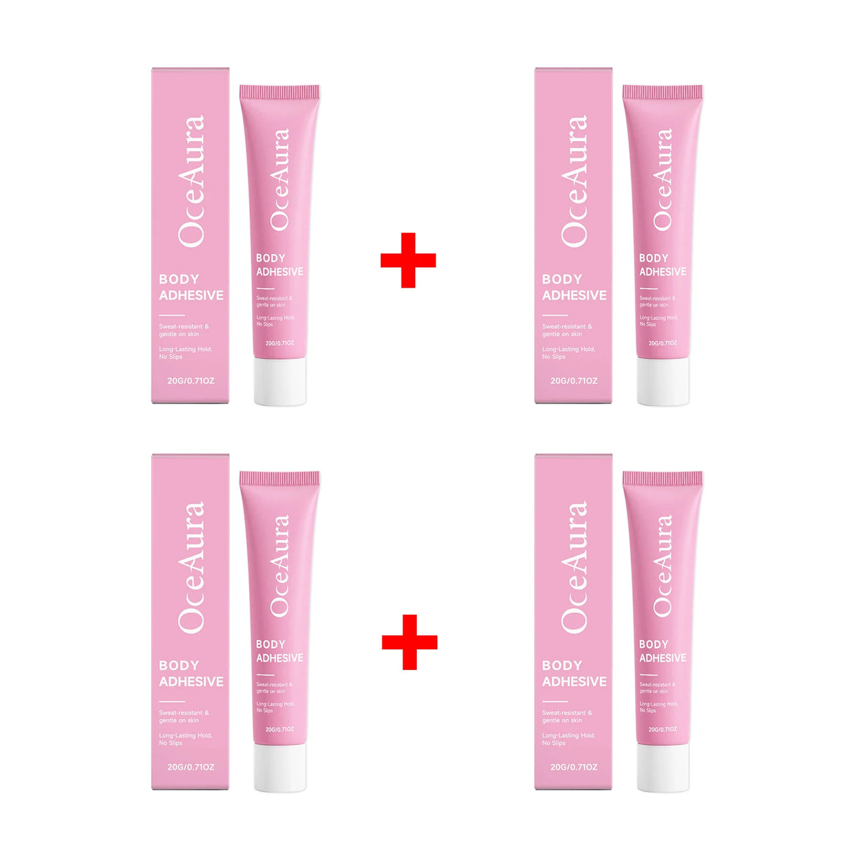 Fashion Body Adhesive for Clothing - Sweatproof & Invisible Secure Fabric Glue