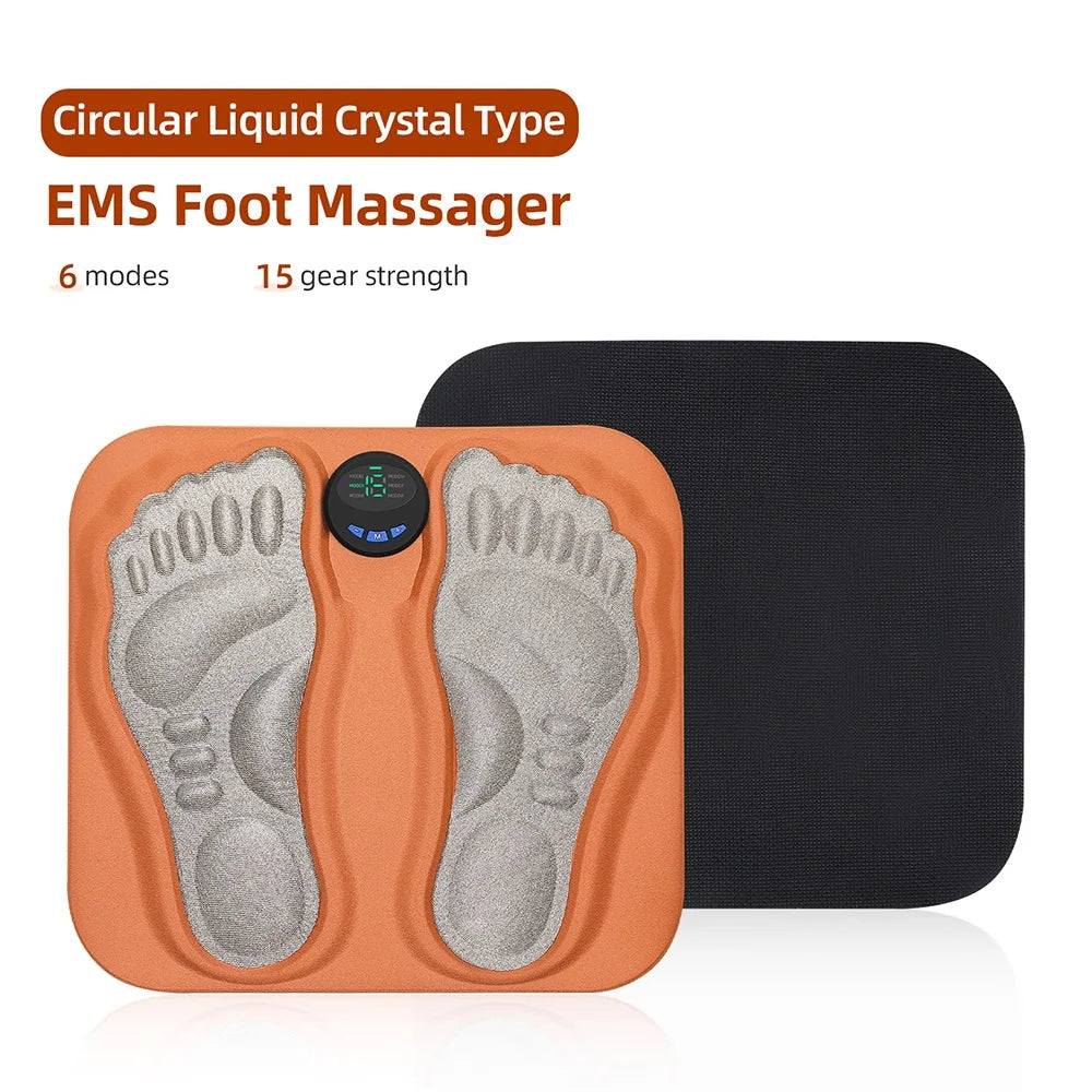 Smart EMS Electric Foot Massager Pad for Circulation & Muscle Relief - 13