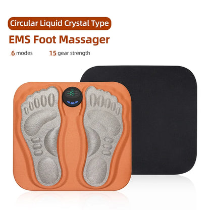 Smart EMS Electric Foot Massager Pad for Circulation & Muscle Relief