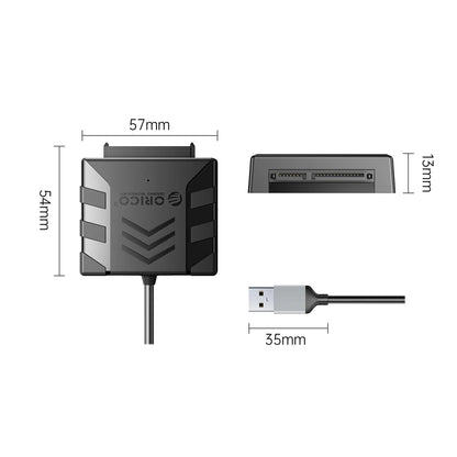 USB 3.0 to SATA Adapter Cable for 2.5/3.5" HDD/SSD - 5Gbps Fast Data Transfer