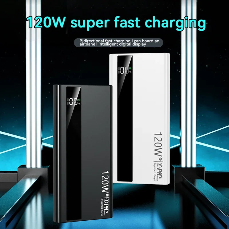 Lenovo 120W 500000mAh Fast Charging Portable Power Bank - 3