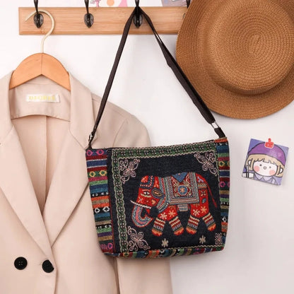 Luxury Vintage Elephant Tote