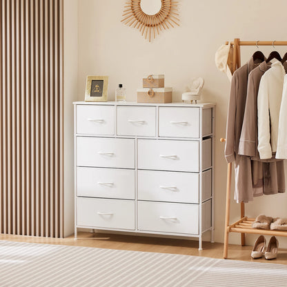 9-Drawer Fabric Dresser Storage Organizer for Bedroom & Nursery