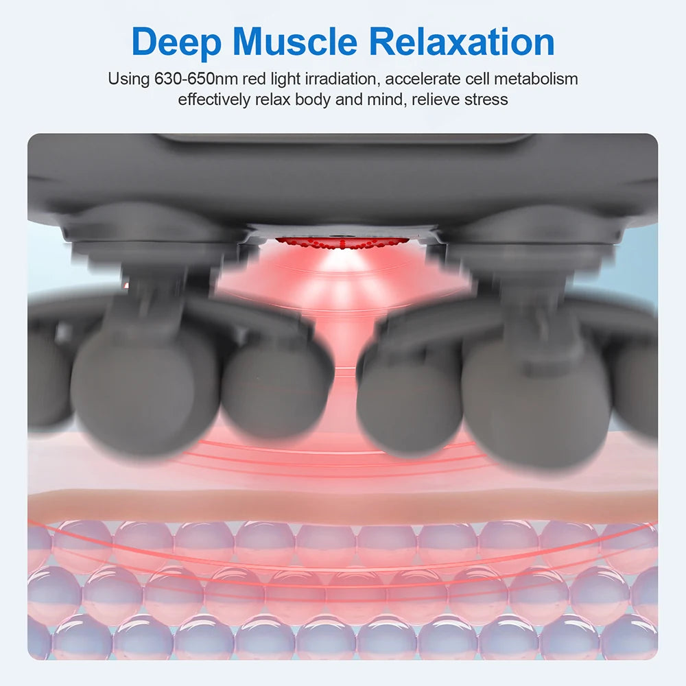 22-Head Fascia Massage Gun - Deep Tissue Body Massager