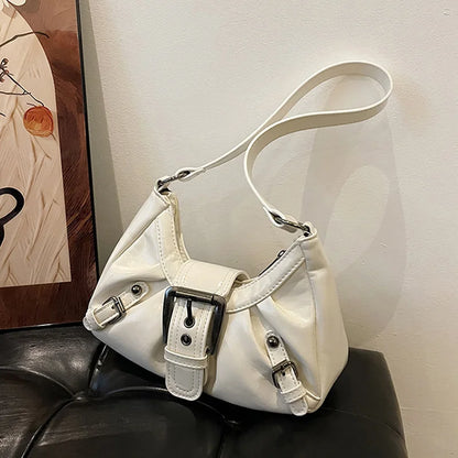 Luxury Retro Pleated Hobo Bag