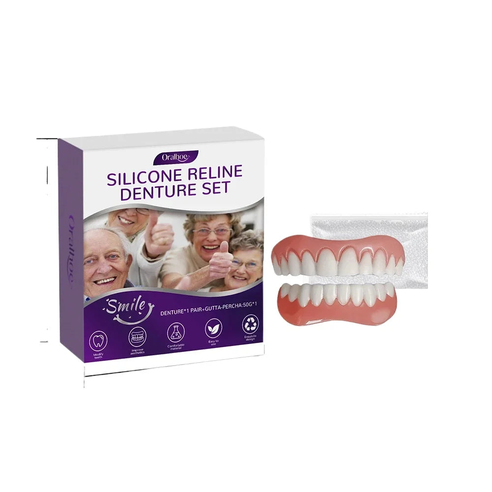 Professional Silicone Denture Reline Set – Comfortable & Secure Fit - 6