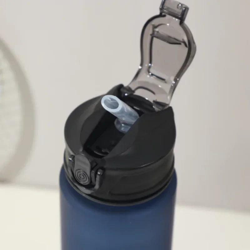 750ml Leak-Proof Sports Water Bottle with Straw & Carrying Handle - 3