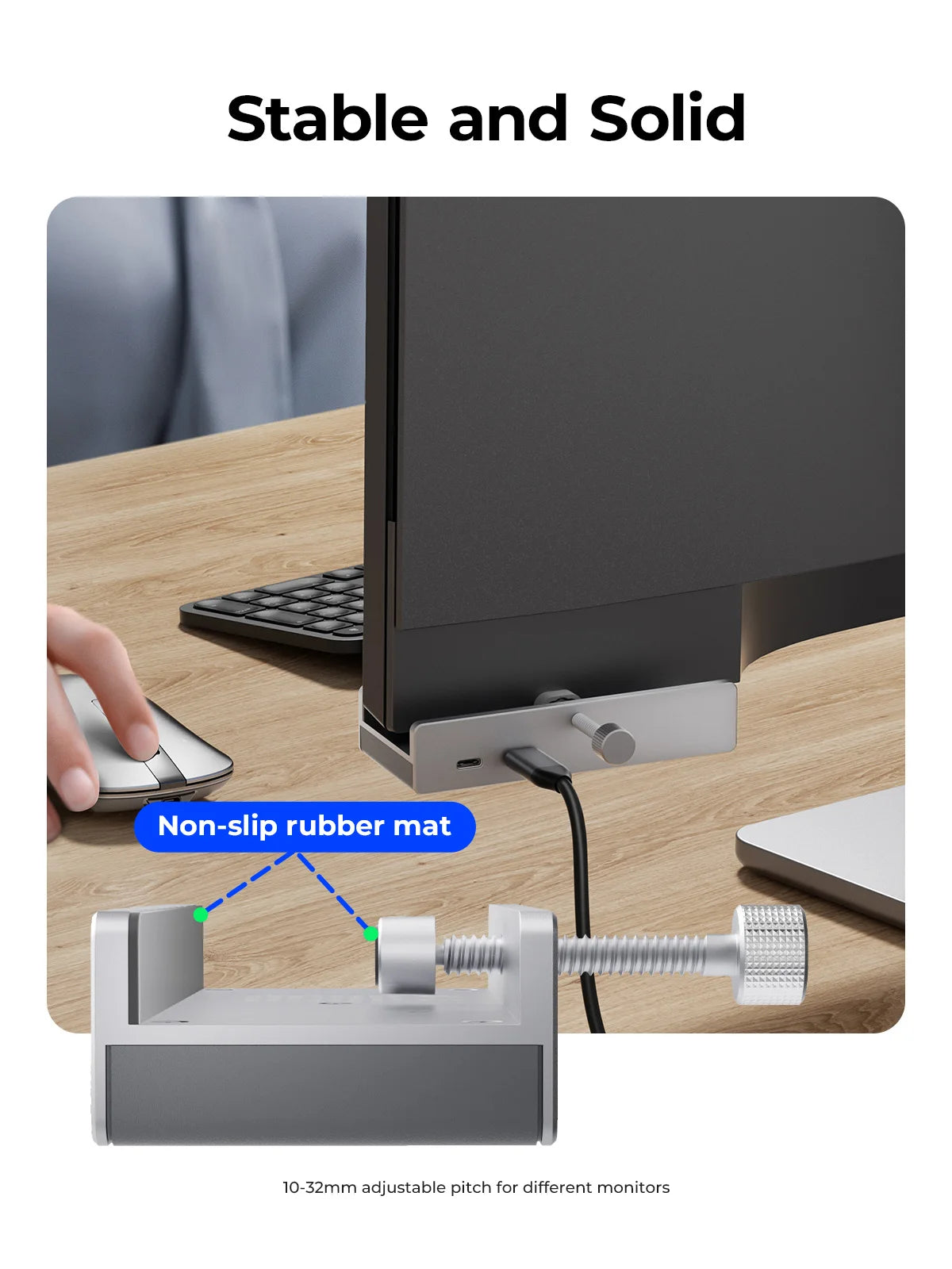 ORICO 6-in-1 USB 3.2 Hub 10Gbps High-Speed Data Transfer & SD/TF Reader