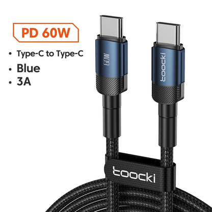100W USB-C to USB-C Fast Charging Cable - 5A Power Delivery Cord