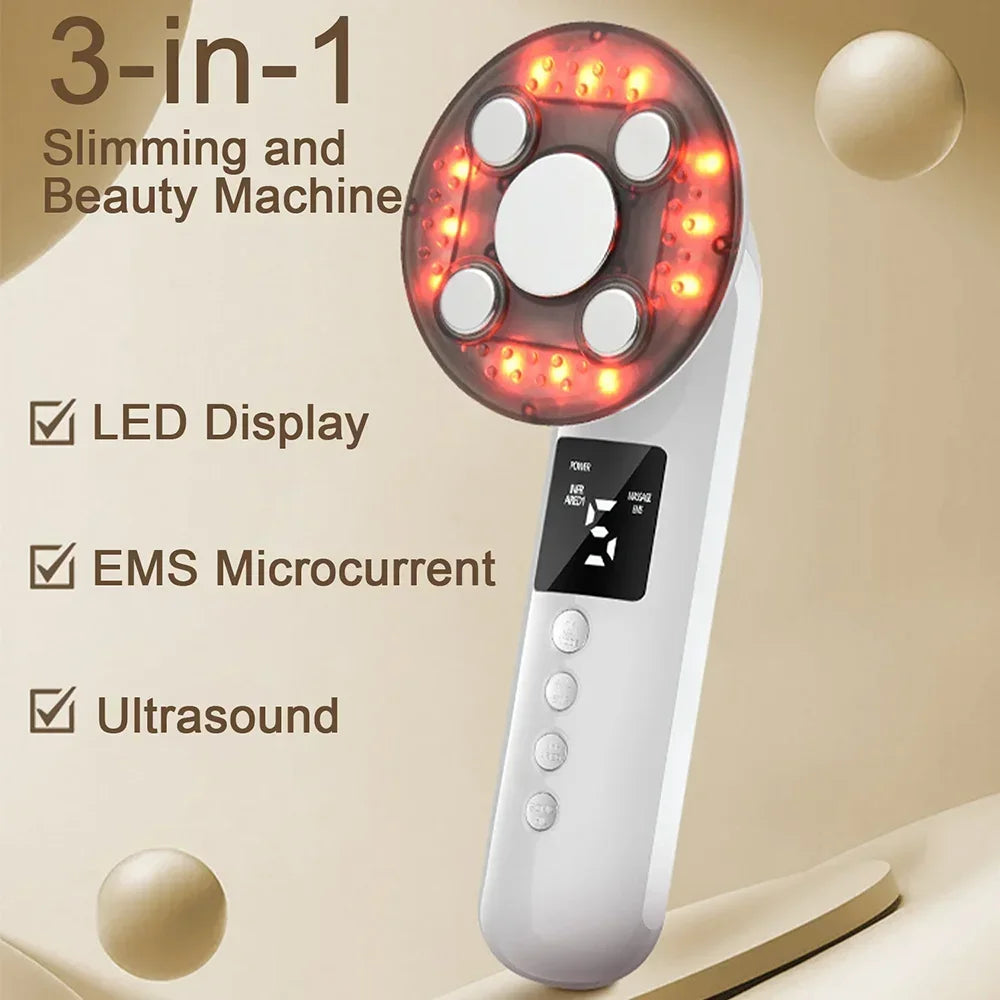 3-in-1 Ultrasonic Body Slimming, Cellulite Remover & Skin Tightening Massager - 2