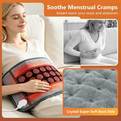 Jade Stone Heating Pad - Deep Tissue Thermal Therapy for Pain Relief