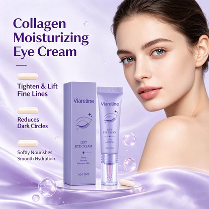 Firming Collagen Eye Cream for Dark Circles & Fine Lines - Anti-Aging Hydrating Care