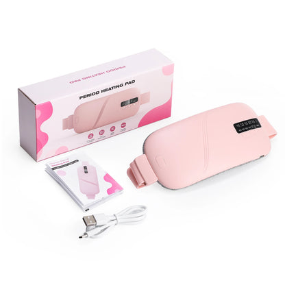 Portable Cordless Electric Heating Pad for Menstrual Cramp & Back Pain Relief