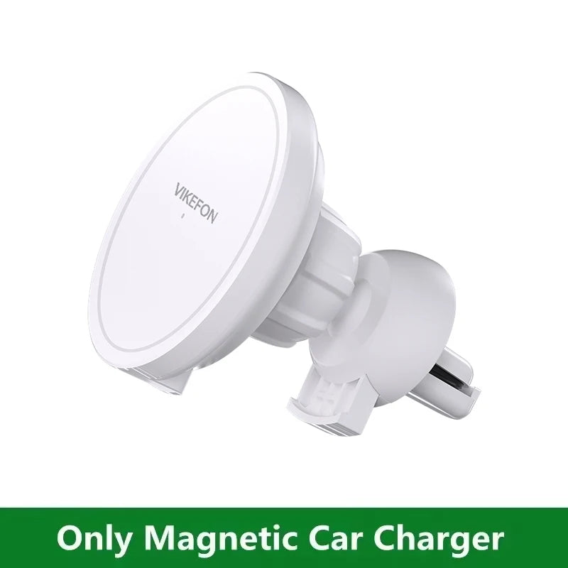 30W Magnetic Fast Wireless Car Charger Holder for iPhone 12-16 Series - 25
