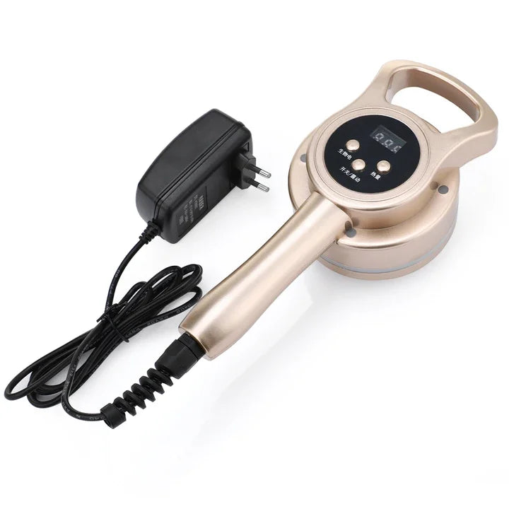 Electric Microcurrent Meridian Brush – Heated Lymphatic & Body Sculpting Massager - 16