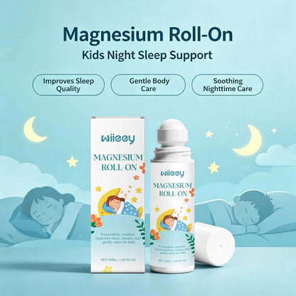 Natural Magnesium Roll-On for Kids Sleep & Relaxation Support