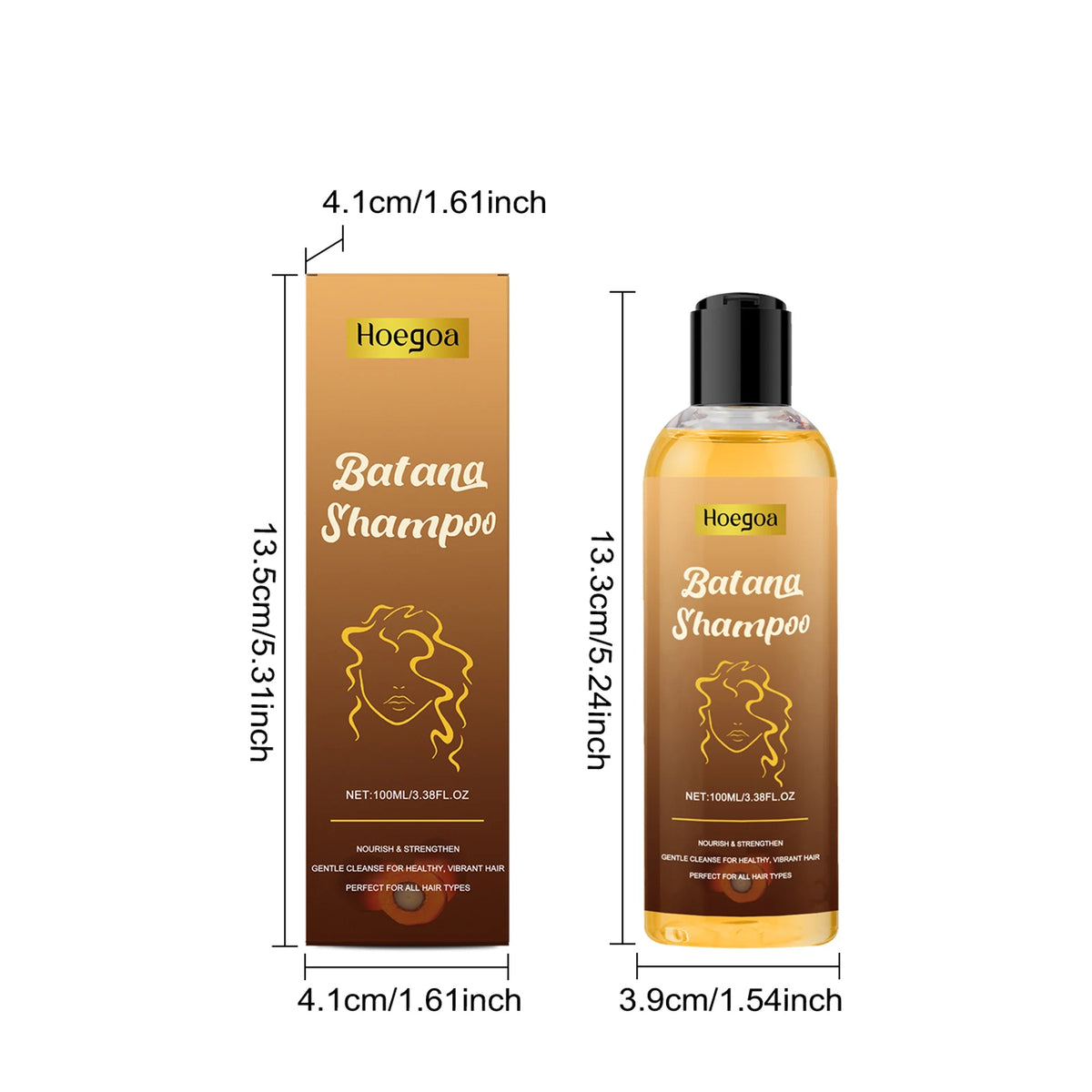 Batana Oil Hair Growth Shampoo & Scalp Treatment for Thick, Healthy Hair