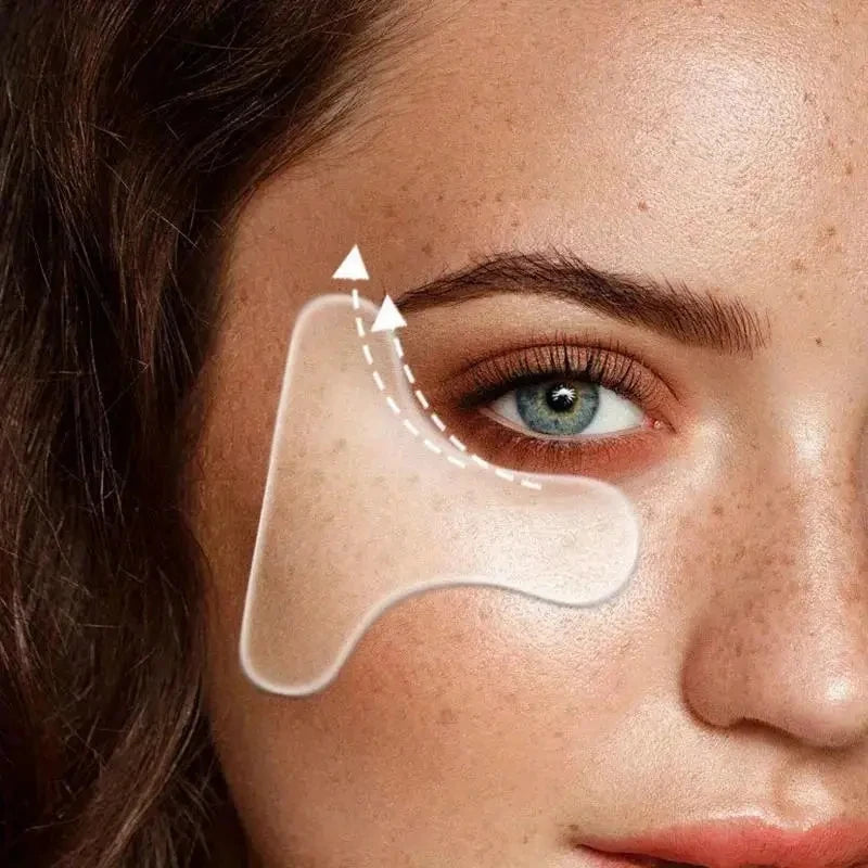 Silicone T-Shaped Eye Patches for Wrinkle Reduction & Anti-Aging Skincare - 2