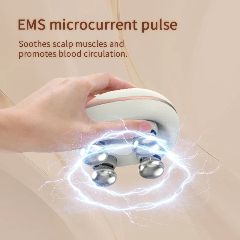 Cordless EMS Scalp Massager & Deep Tissue Body Relaxer - 4