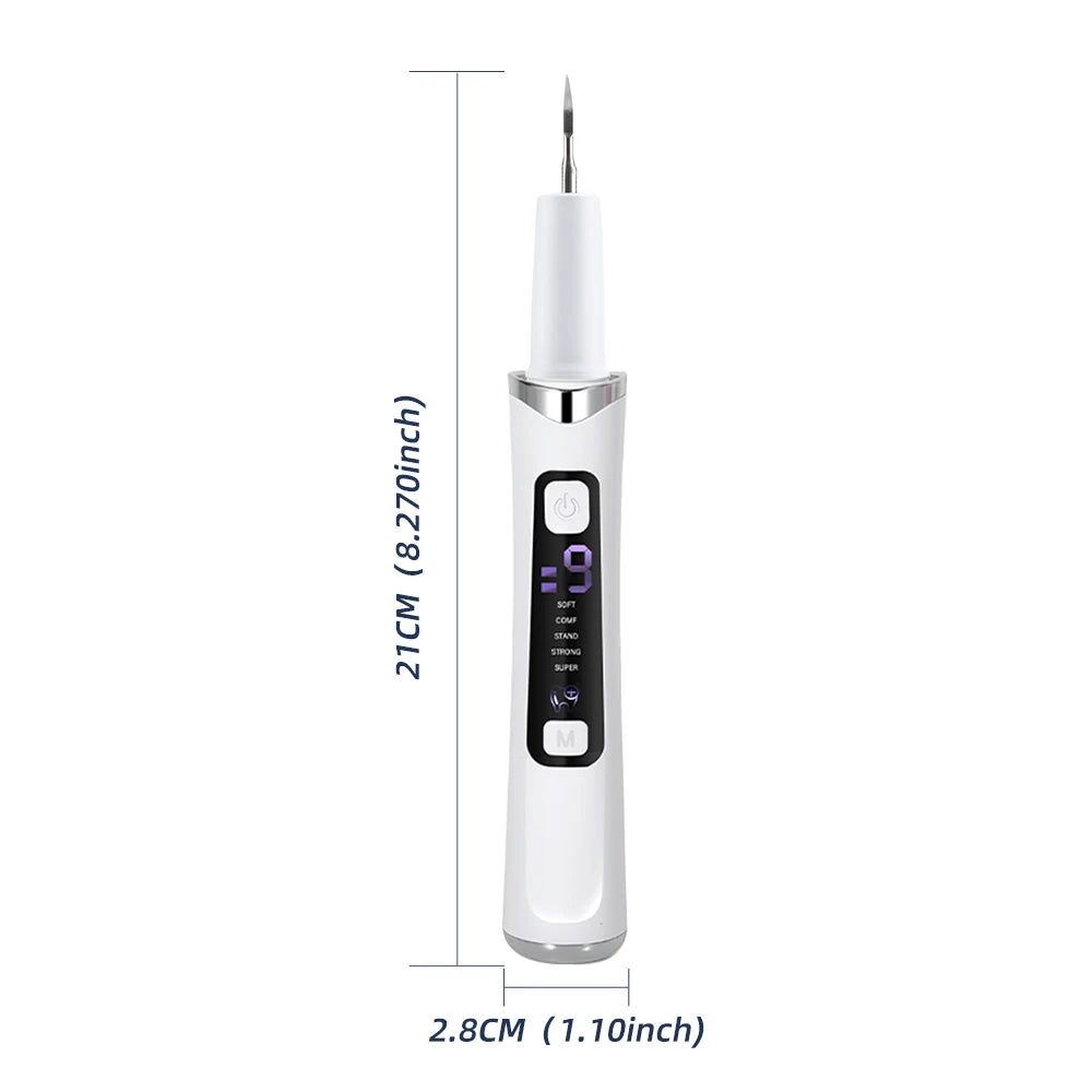 Ultrasonic Electric Teeth Cleaner & Tartar Remover for Professional Oral Care