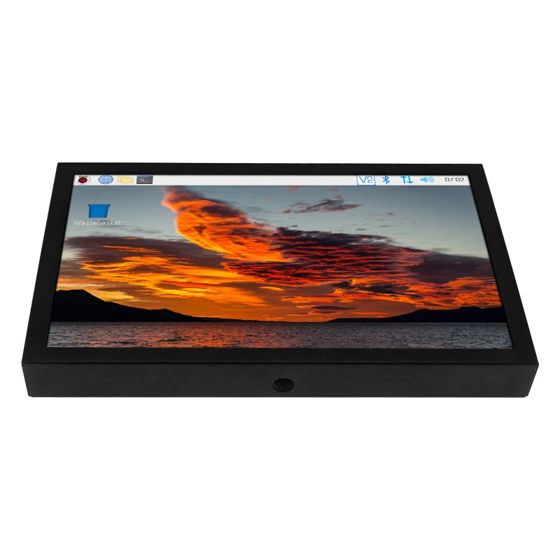7-Inch Portable IPS Monitor 1024x600 HDMI VGA Display with Metal Holder - 5