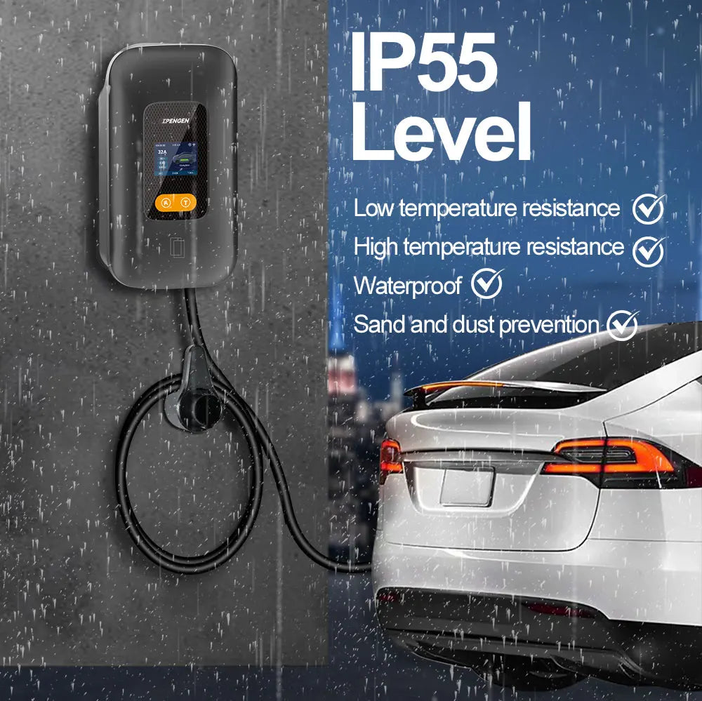 Type 1 EV Charging Station Wallbox – 7.6kW to 12kW Fast Home Charger - 13