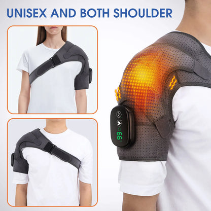 Heated Joint Massager Brace for Shoulder Knee Elbow