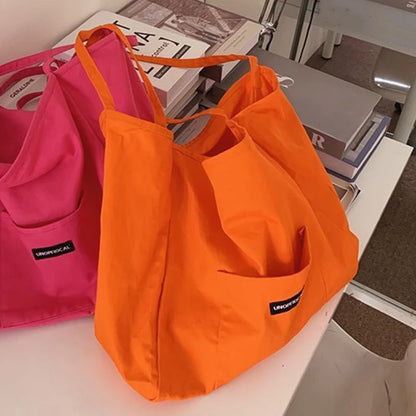 Luxury Korean Canvas Tote