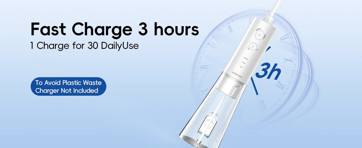 Electric Cordless Nasal Irrigator & Sinus Rinse System with Adjustable Pressure