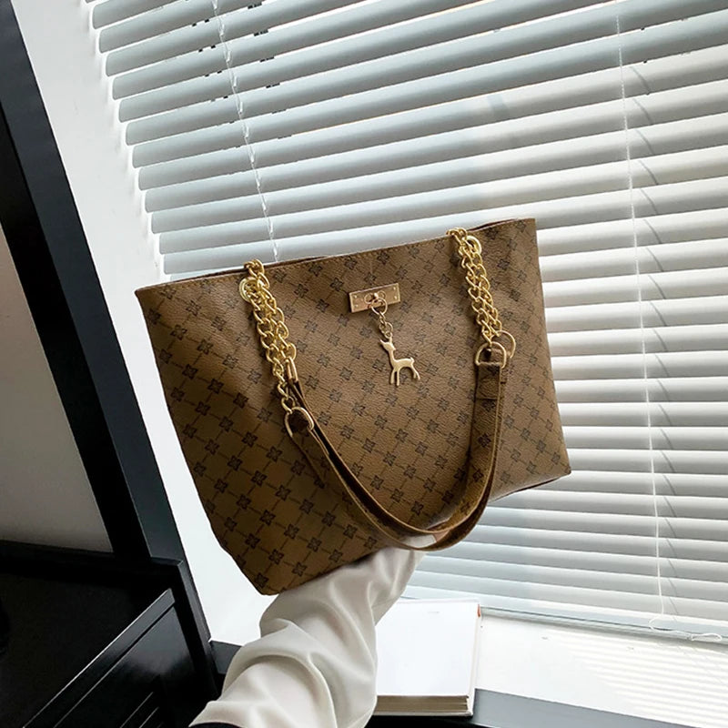 Vintage Monogram Tote