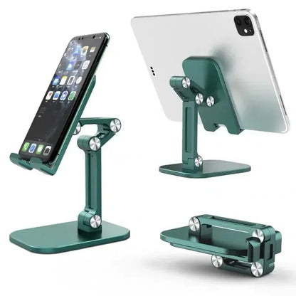 Adjustable Foldable Desk Phone & Tablet Stand - Universal Mount