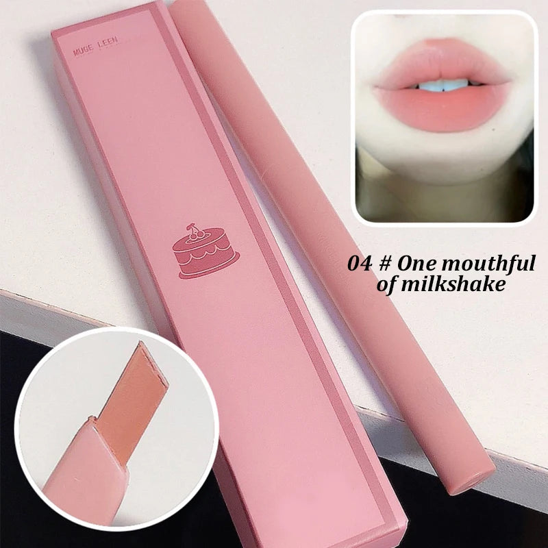 Waterproof Matte Lip Liner Pencil - Long-Lasting Automatic Shaping Pen