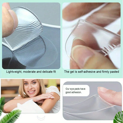 Reusable Silicone Anti-Wrinkle Patches - Face, Forehead & Neck Smoothing Set