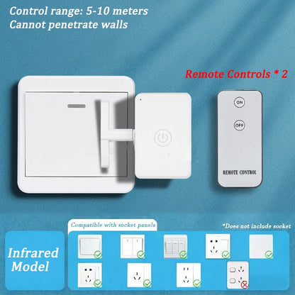 Wireless Smart Switch Pusher - Remote Controlled Auto Light Switch Bot