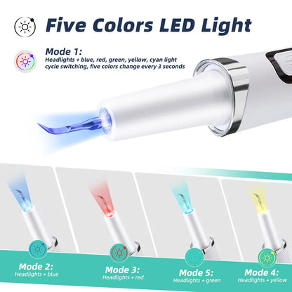 Ultrasonic Electric Teeth Cleaner & Tartar Remover for Professional Oral Care