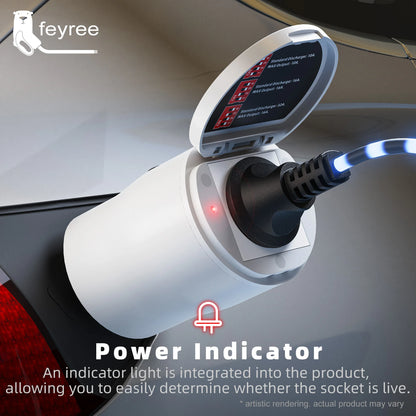 GB/T V2L Electric Vehicle Discharge Adapter for Chinese EV Camping
