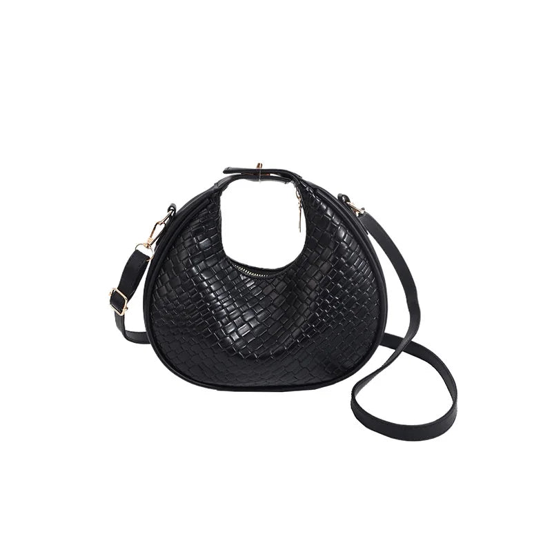 Luxury Half Moon Shoulder Bag