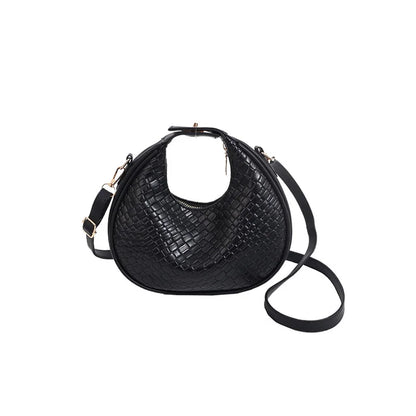 Luxury Half Moon Shoulder Bag