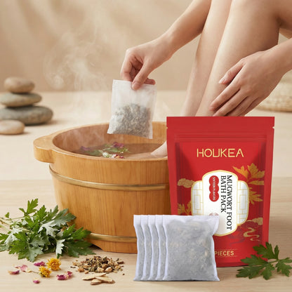 Natural Herbal Foot Bath Soak Bags for Relaxation and Wellness