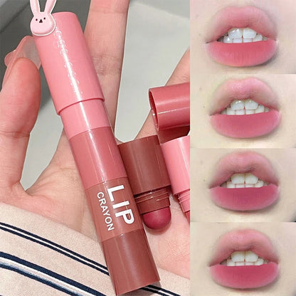 Matte Velvet Mist Lipstick - Long-Lasting Waterproof & Non-Stick Formula