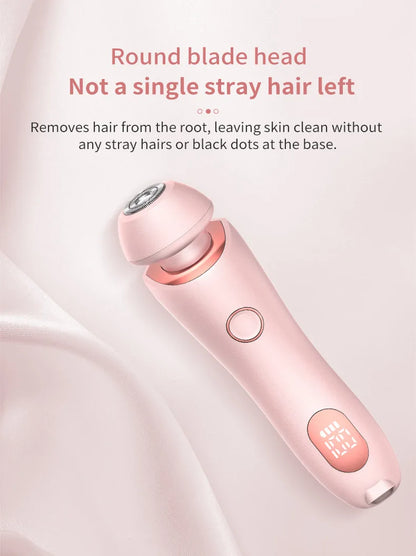 2-in-1 Women’s Electric Shaver & Painless Body Hair Remover