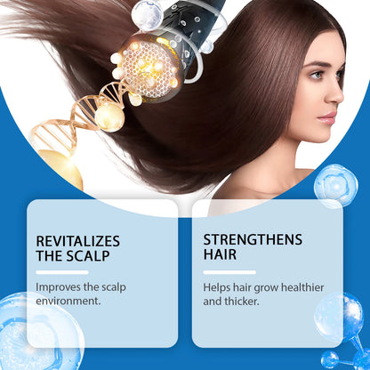 Rosemary Hair Growth Serum Roller for Scalp Stimulation and Damage Repair