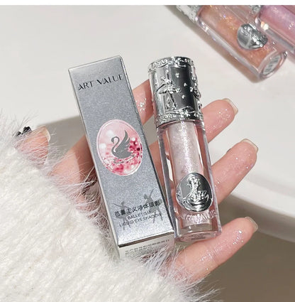 Liquid Shimmer Eyeshadow - Long-Lasting Waterproof Glitter Makeup